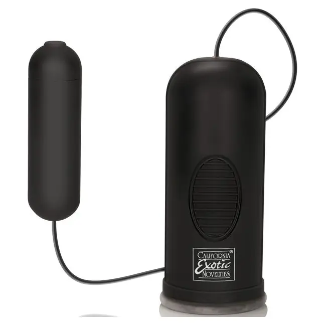 Черный мастурбатор Silicone Vibrating Oro Simulator