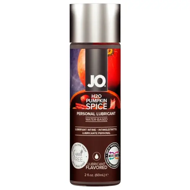 Смазка на водной основе с ароматом пряной тыквы JO H2O Pumpkin Spice - 60 мл - JO H2O Flavors