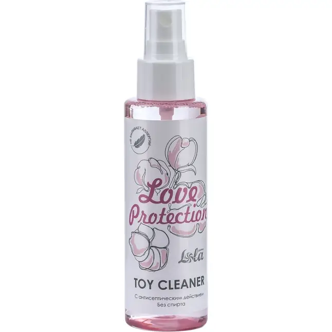 Гигиенический антисептический лосьон Toy cleaner - 110 мл - Love Protection