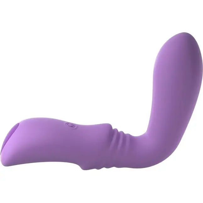 Сиреневый перезаряжаемый гнущийся вибратор Flexible Please-Her - 18,5 см - Fantasy For Her. Фотография 3.