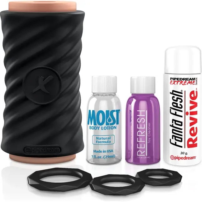 Телесный мастурбатор Sure Grip Stroker - PDX Elite. Фотография 3.