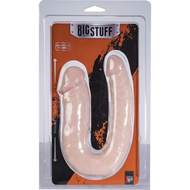 Двусторонний фаллоимитатор BIGSTUFF 16INCH DOUBLE DONG - 41 см - BigStuff. Фотография 2.