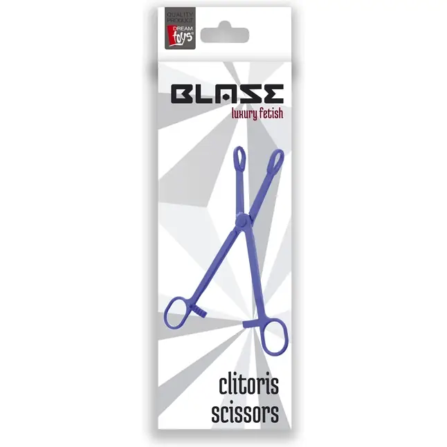 Синие медицинские ножницы BLAZE CLITORIS SCISSORS - Blaze. Фотография 2.