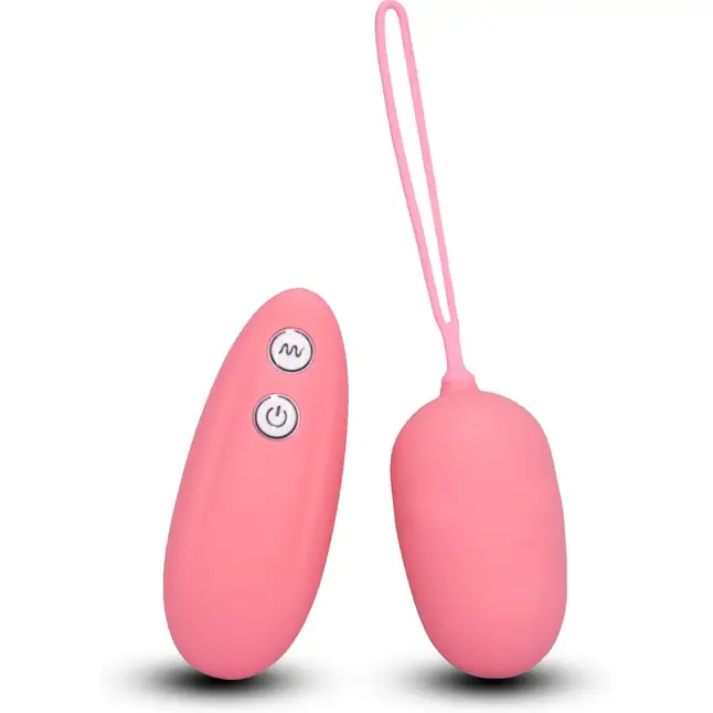 Розовое виброяйцо с пультом дистанционного управления ULTRA SEVEN REMOTE CONTROL EGG