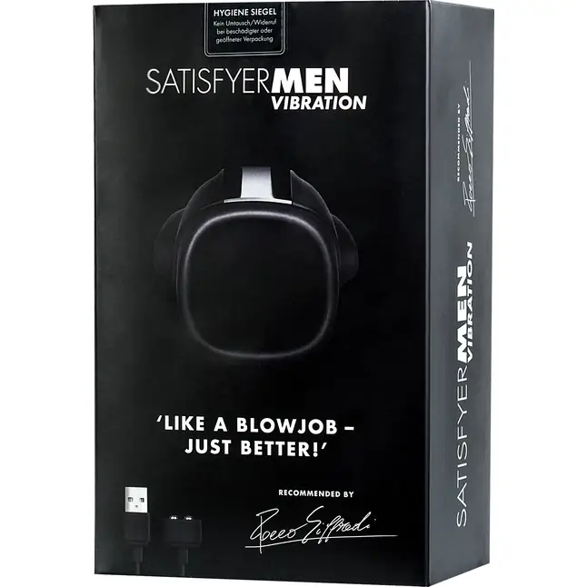 Мастурбатор Satisfyer Men Vibration с вибрацией. Фотография 8.