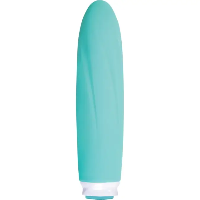 Мятный мини-вибратор COMPACT VIBE ELECTRA - 11 см - Luxe