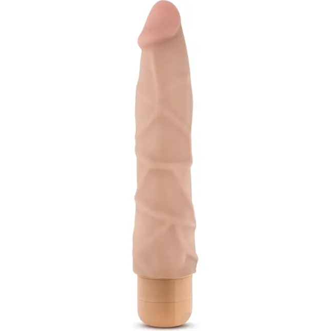 Телесный вибратор Cock Vibe 1 - 22,8 см - Dr. Skin