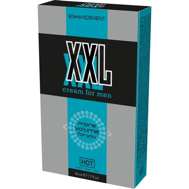 Ухаживающий крем Hot XXL для интимной зоны - 50 мл. Фотография 2.