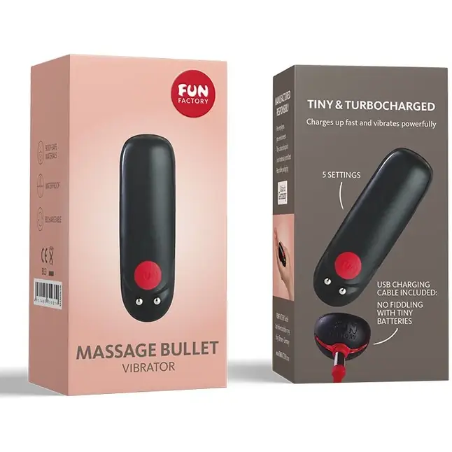 Перезаряжаемая вибропуля Bullet с магнитной зарядкой. Фотография 4.